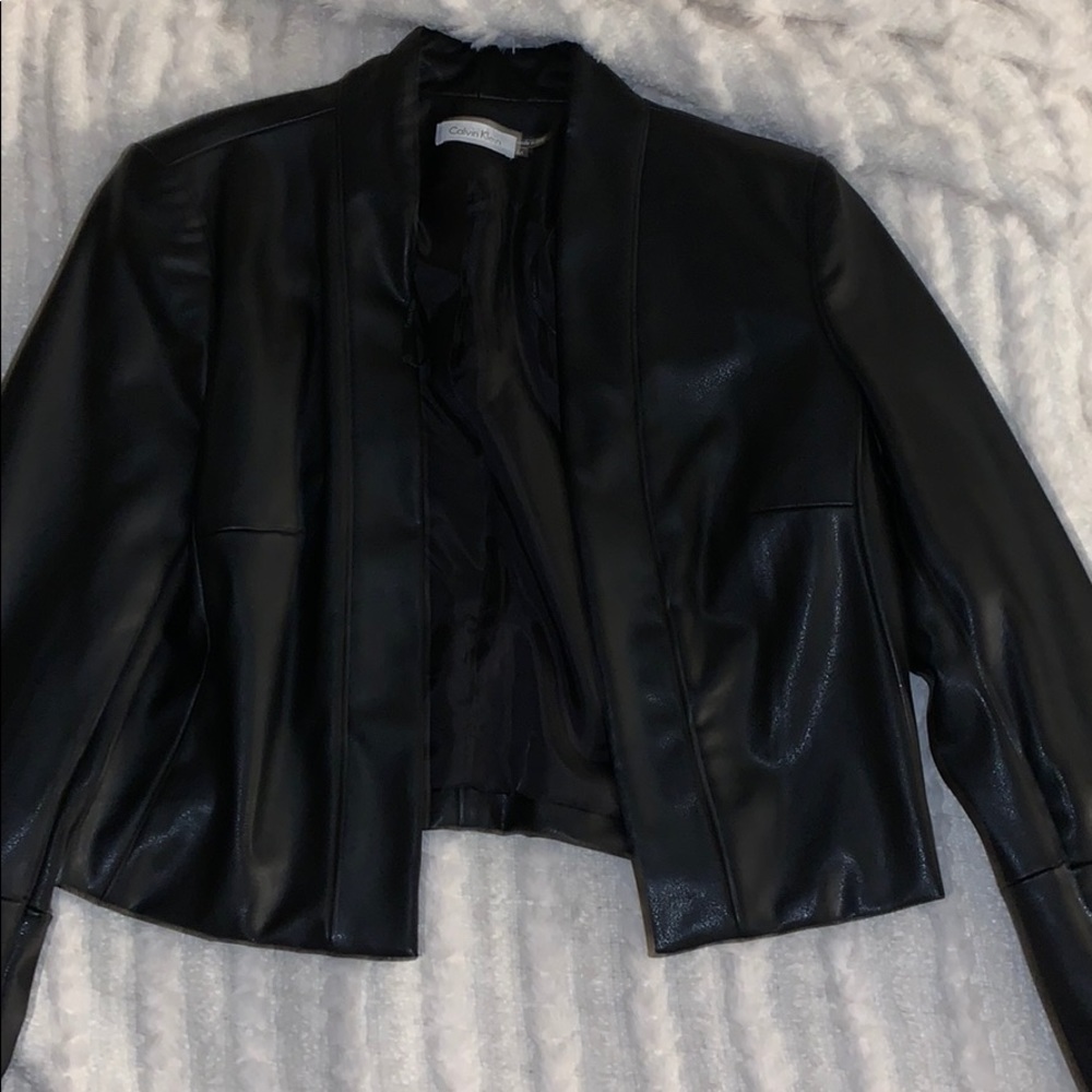 Calvin Klein leather jackets